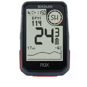 Computer SIGMA ROX 4.0 GPS HR set fekete - 01062 Vedd meg online