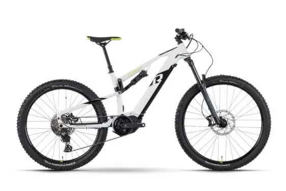 Vásárlói kedvenc Raymon TrailRay 140E 7.0 52 cm fekete/fehér elektromos kerékpár