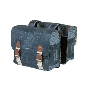 Alacsony ár Basil dupla táska Boheme Double Bag, Universal Bridge System, indigó kék
