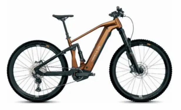 Expressz kézbesítés HERCULES Nos FS 4.1 FU42 cm réz elektromos kerékpár